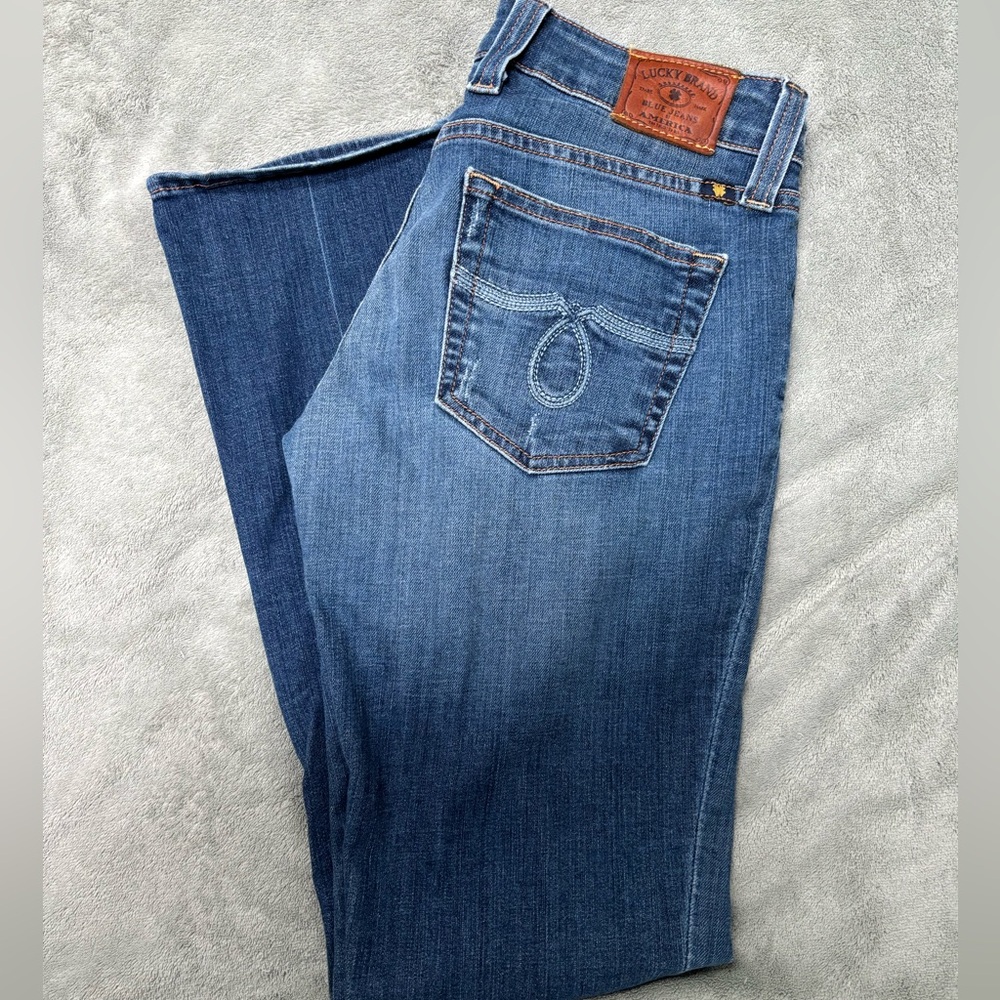 Lucky Brand Jeans Lola Boot Sz 27/4 Ol’ Columbia